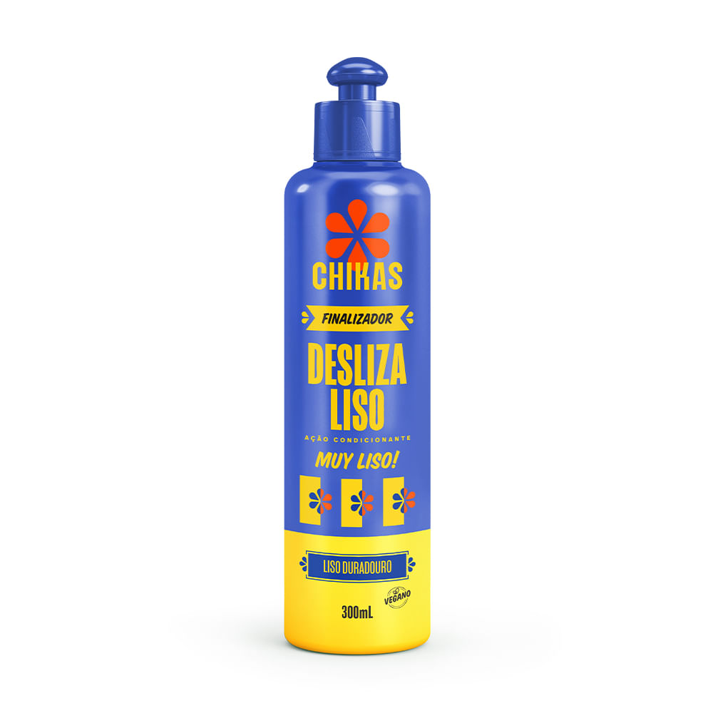 Desliza Liso - Limpeza eficiente - Chikas Cosméticos